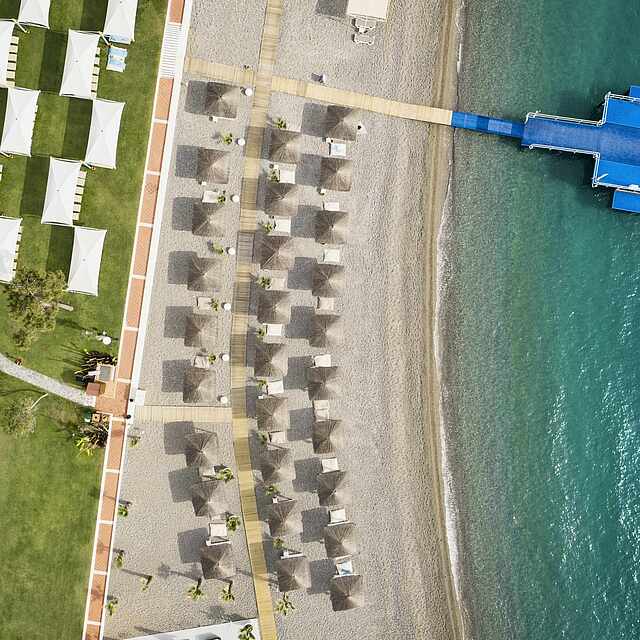 Doğal plaj ve Akdeniz